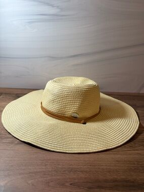 Banana Boat Packable Straw Sun Hat Tan